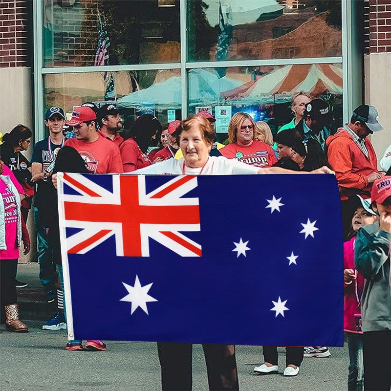 Large Australian Aussie Flag Australia Day OZ Heavy Duty Outdoor 60cm X 90cm National Decoration AU Flag 2X3FT